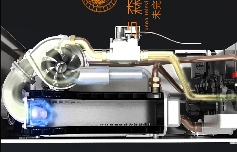 热水器产品机械三维动画