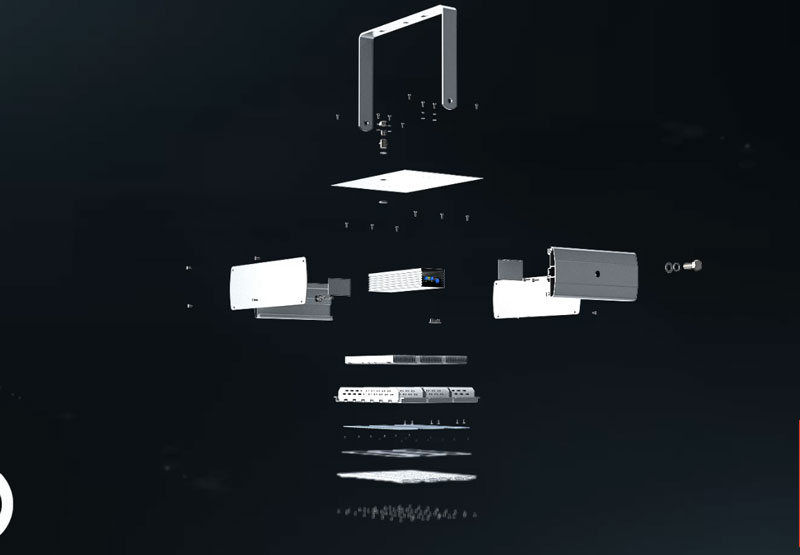 隧道灯产品三维动画制作